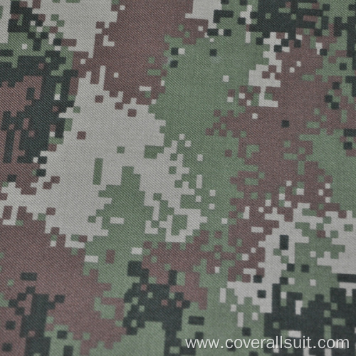 High quality fire retardant blue camouflage fabric